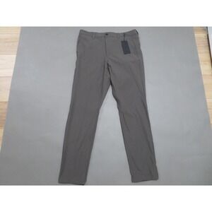 CUTS AO Pants Mens 34x34 Green Versaknit Stretch 5 Pocket Work Golf Chino NWT